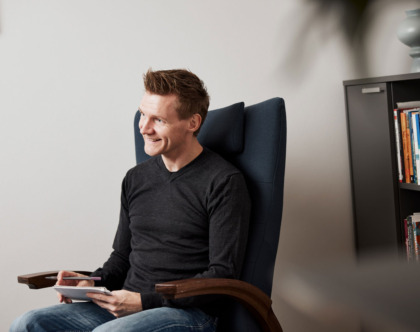 Psykolog Kenni Beltoft i Fredericia tager imod lægehenvisning og forsikring